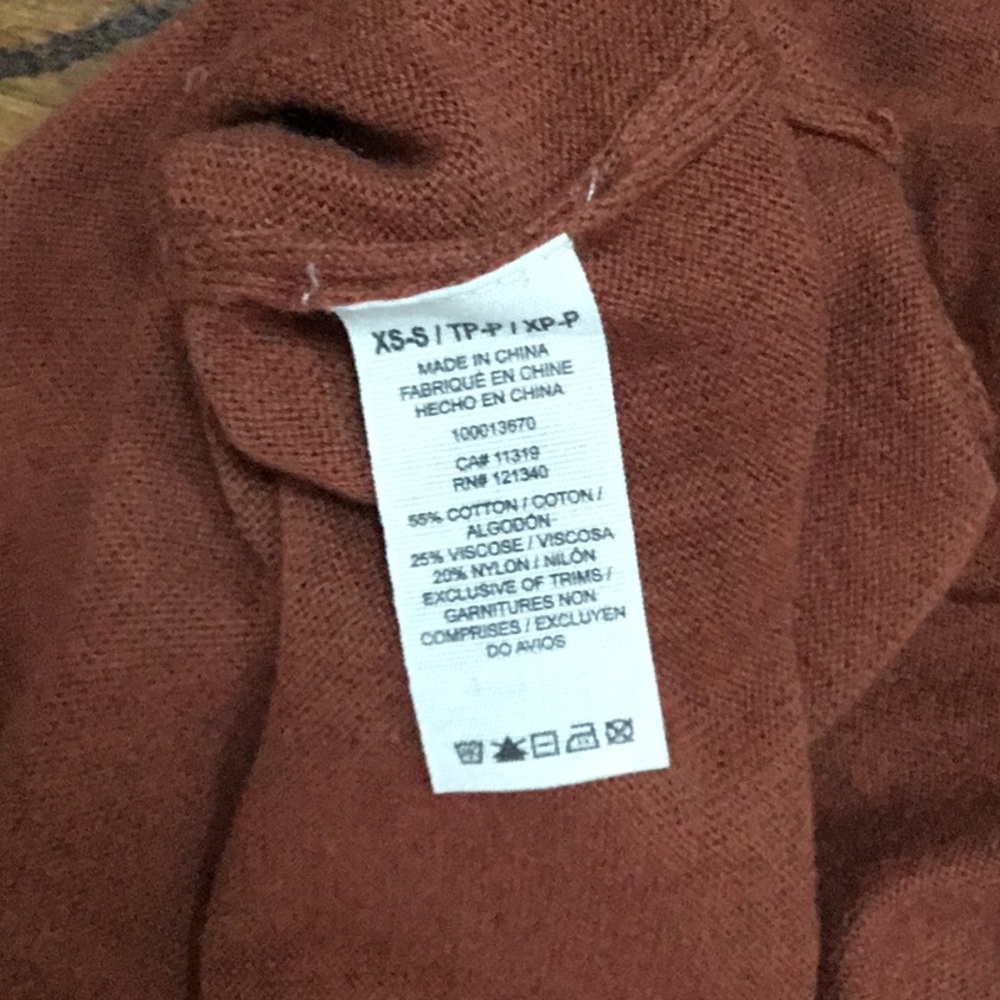 Women's Rust Sweater - Picture 10 of 10